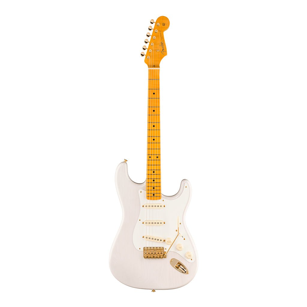 Fender American Vintage II Limited Edition1957 Stratocaster Ash Body & Gold Hardware - White Blonde Electric Guitars Sky Music
