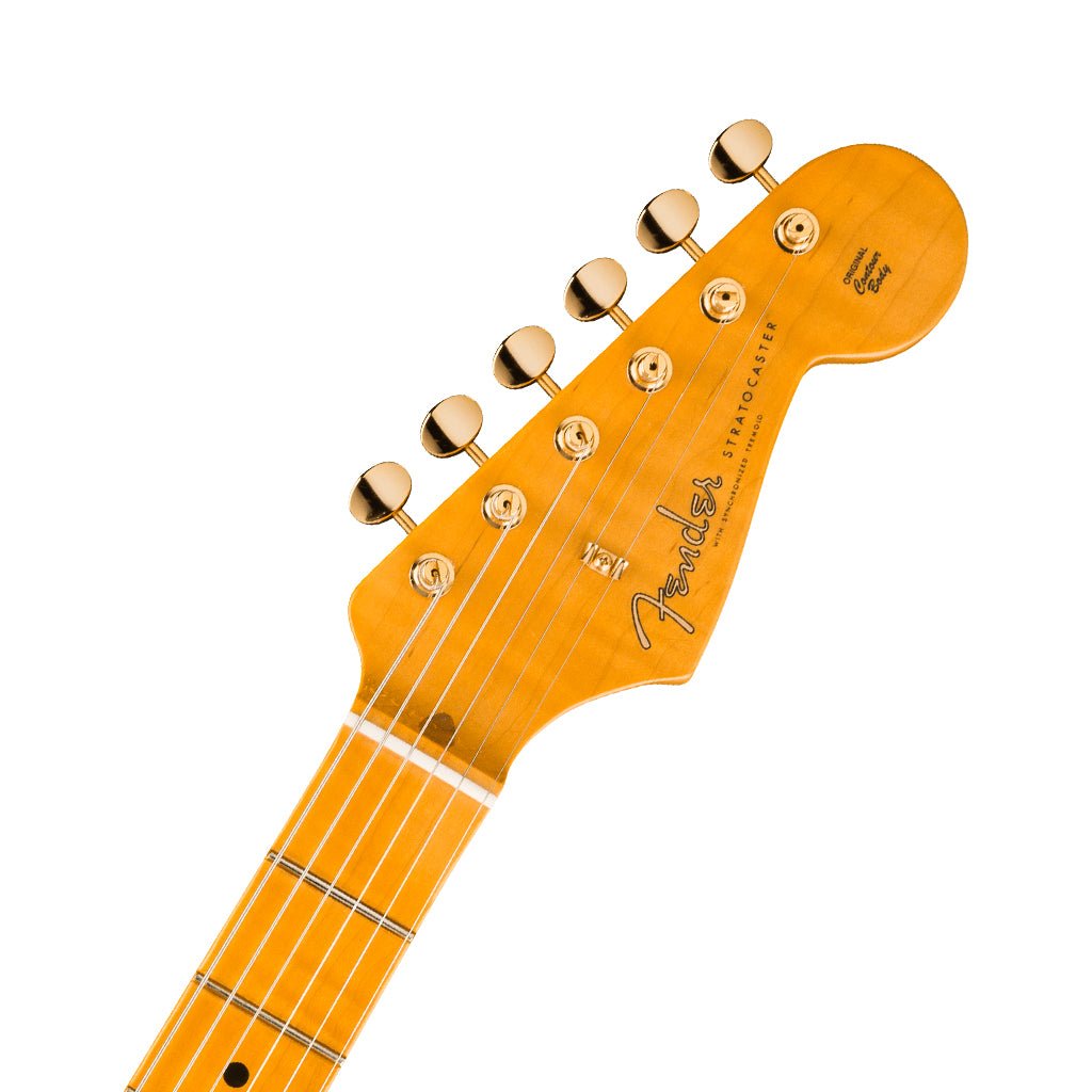Fender American Vintage II Limited Edition1957 Stratocaster Ash Body & Gold Hardware - White Blonde Electric Guitars Sky Music