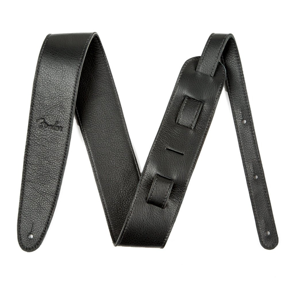 Fender Artisan Crafted Leather Strap Black Guitar Straps Sky Music