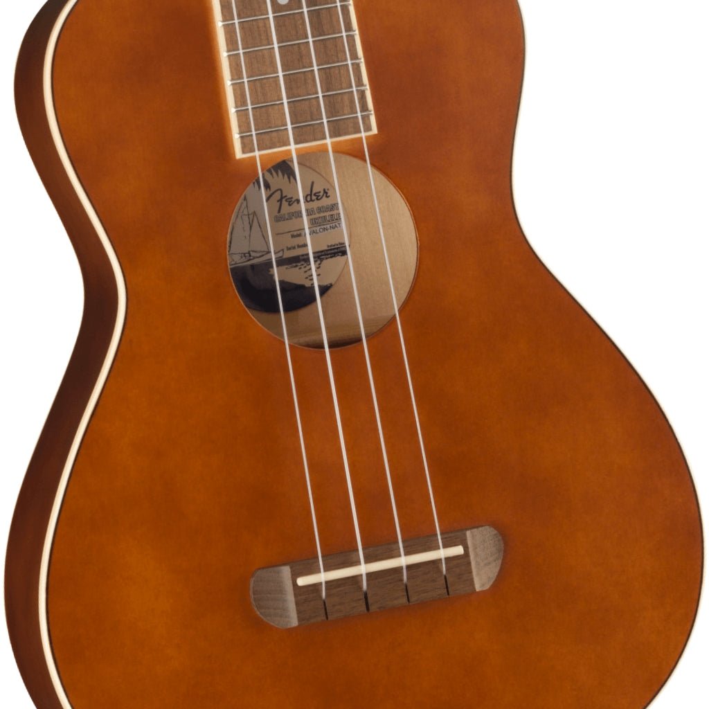 Fender Avalon Tenor Ukulele Natural Ukuleles Sky Music