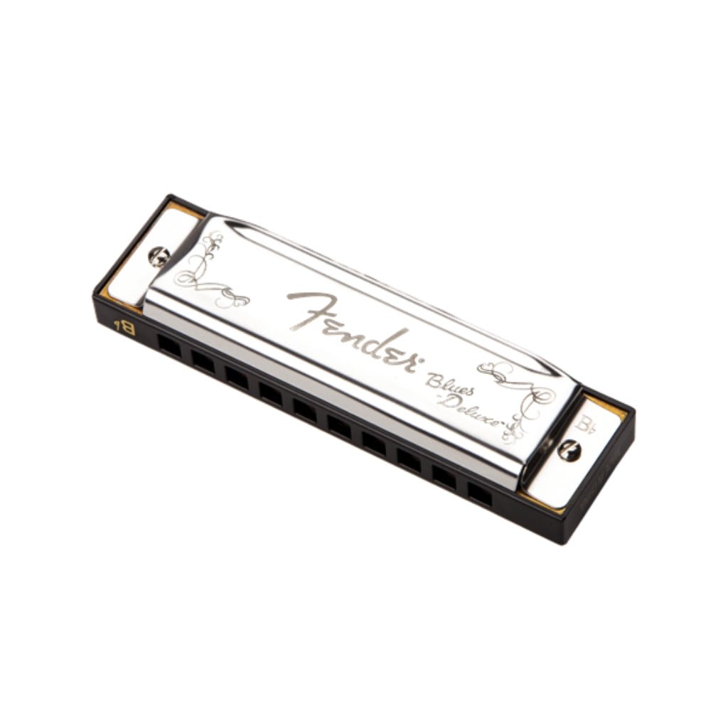 Fender Blues Deluxe Harmonica Key of Bb Harmonicas Sky Music