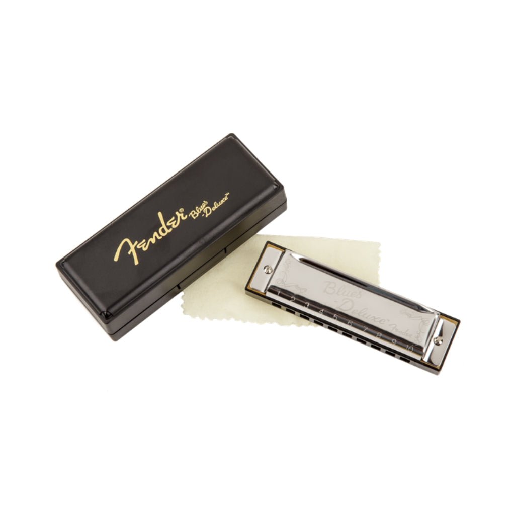 Fender Blues Deluxe Harmonica Key of F Harmonicas Sky Music