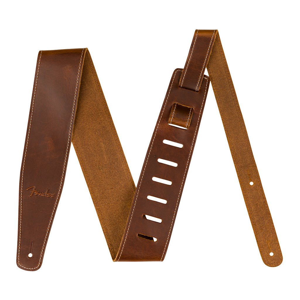 Fender Broken In Leather Strap in Tan Guitar Straps Sky Music