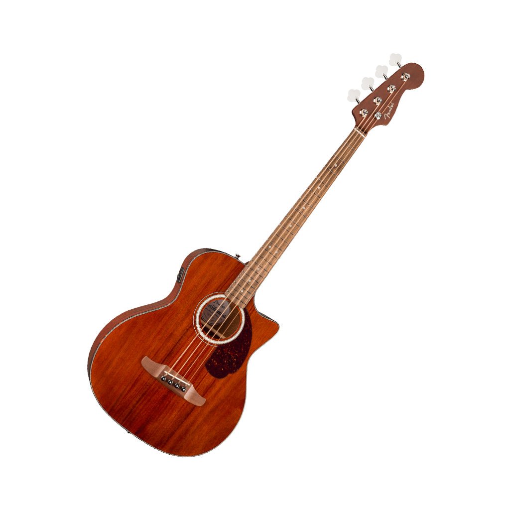 Fender California Deluxe Kingman CE Mahogany Acoustic-Electric Bass - Natural Bass Guitars Sky Music