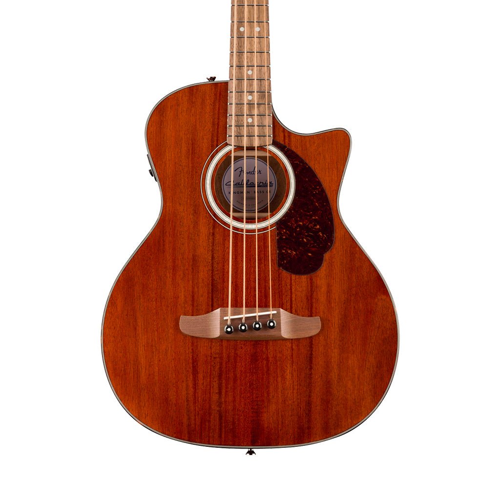 Fender California Deluxe Kingman CE Mahogany Acoustic-Electric Bass - Natural Bass Guitars Sky Music