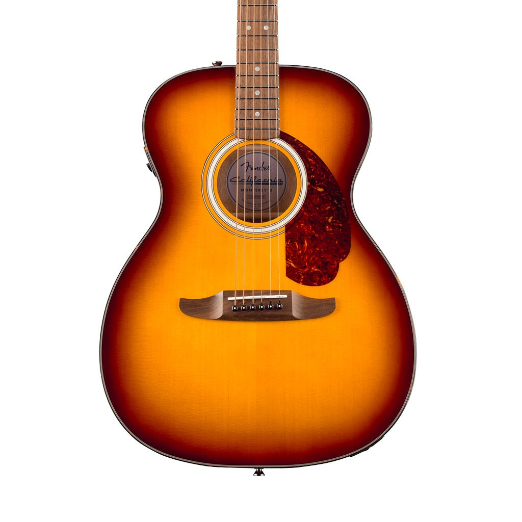 Fender California Deluxe Monterey E Acoustic-Electric - Honey Sunburst Acoustic Guitars Sky Music
