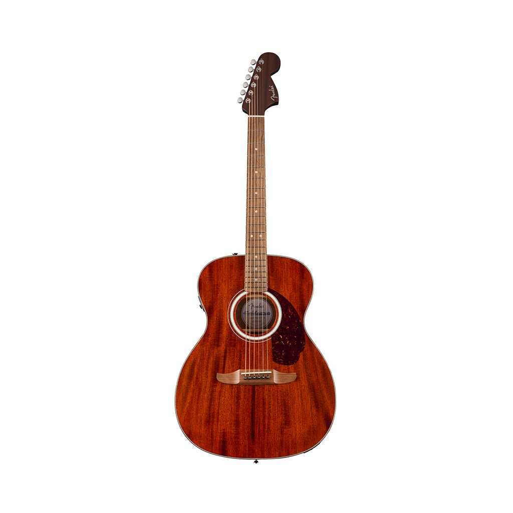 Fender California Deluxe Monterey E Mahogany Acoustic-Electric - Natural Acoustic Guitars Sky Music
