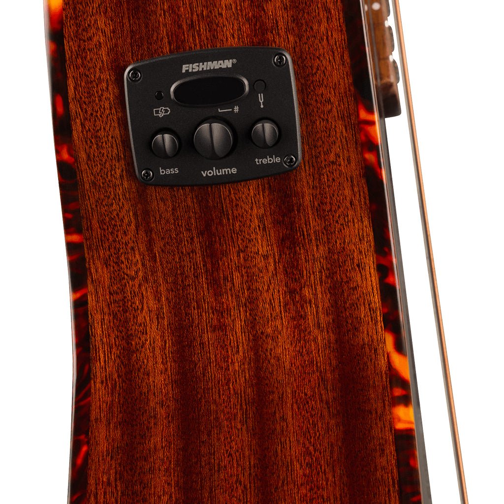 Fender California Deluxe Monterey E Mahogany Acoustic-Electric - Natural Acoustic Guitars Sky Music