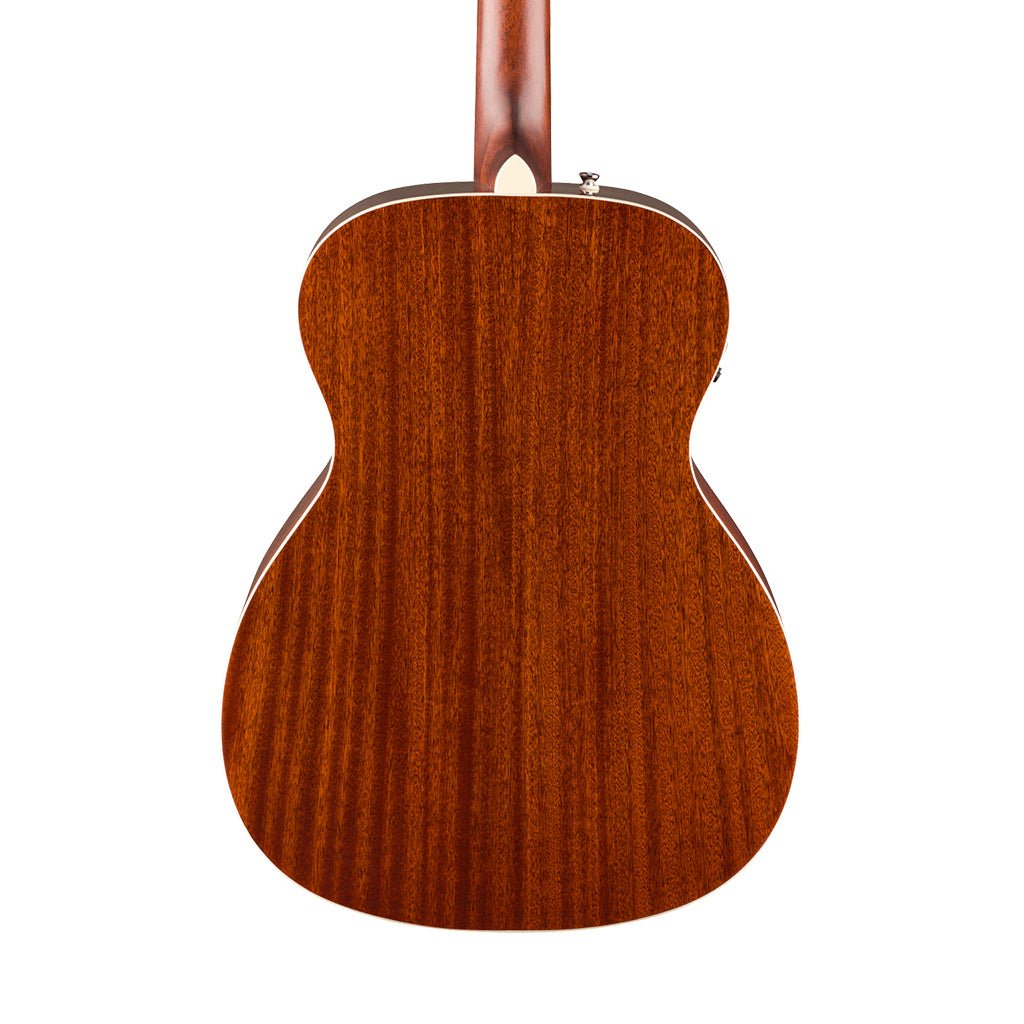 Fender California Deluxe Monterey E w/Ivory Pickguard Acoustic-Electric - Black Acoustic Guitars Sky Music