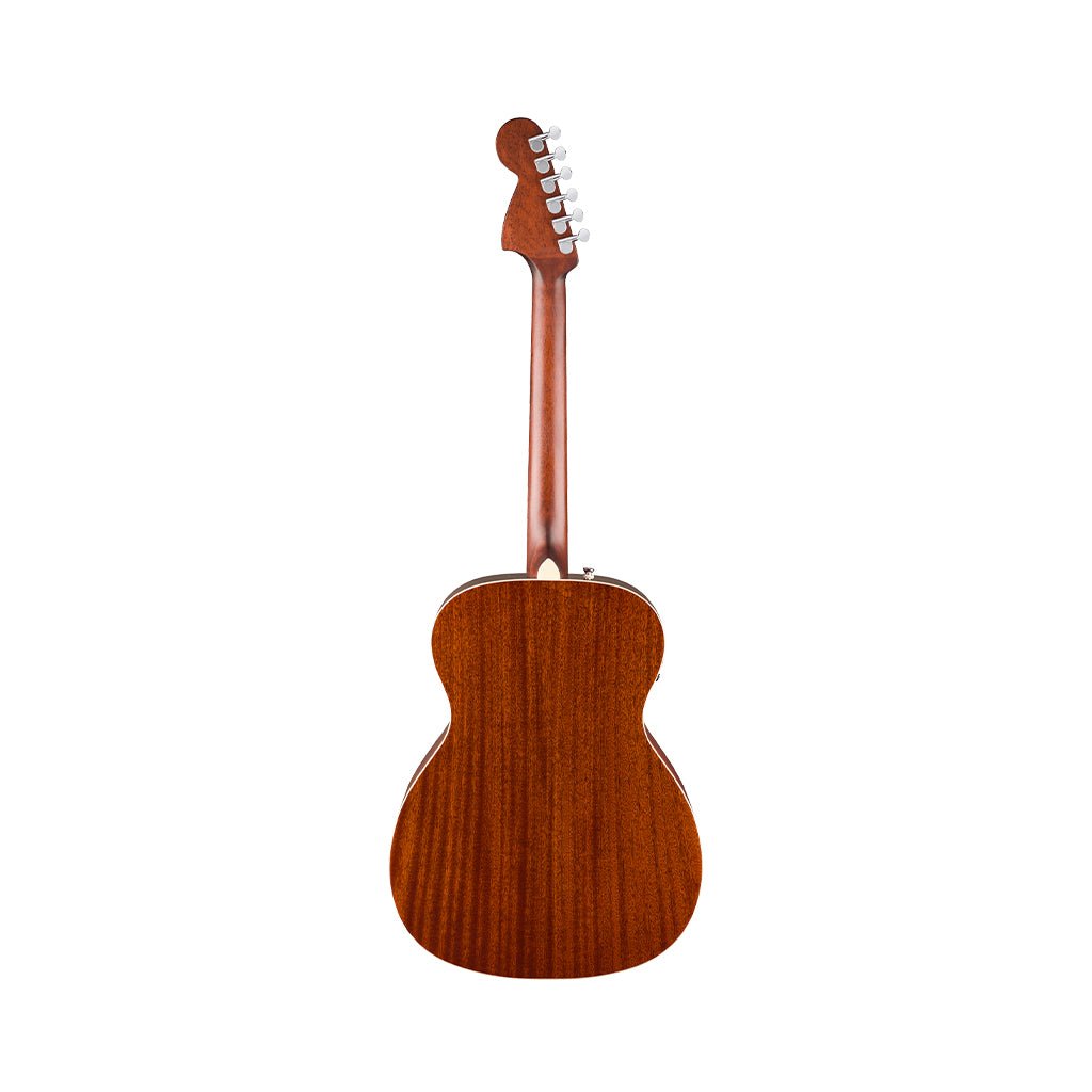 Fender California Deluxe Monterey E w/Ivory Pickguard Acoustic-Electric - Black Acoustic Guitars Sky Music