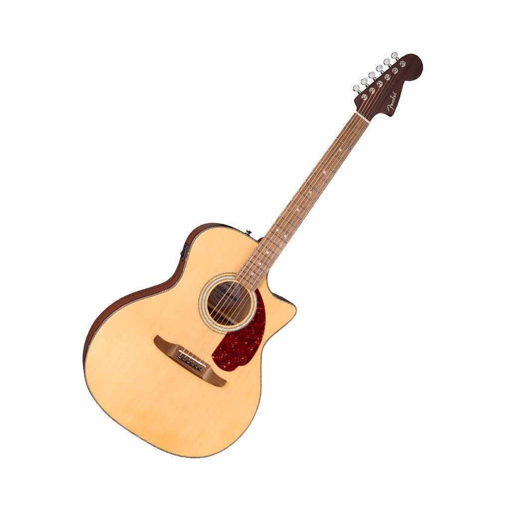 Fender California Deluxe Newporter CE Acoustic-Electric - Natural Acoustic Guitars Sky Music