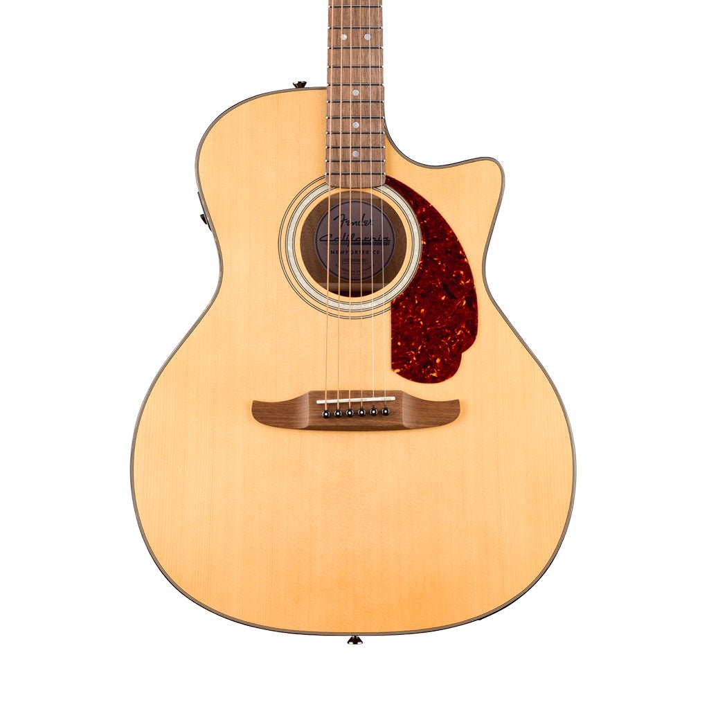 Fender California Deluxe Newporter CE Acoustic-Electric - Natural Acoustic Guitars Sky Music