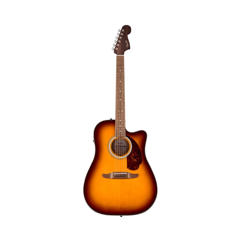 Fender California Deluxe Redondo CE Acoustic-Electric - Honey Sunburst Acoustic Guitars Sky Music