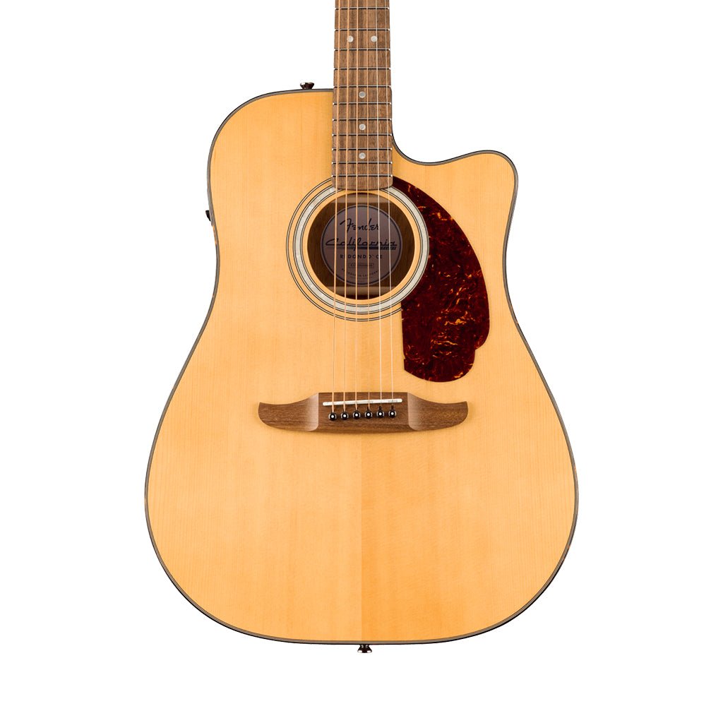 Fender California Deluxe Redondo CE Acoustic-Electric - Natural Acoustic Guitars Sky Music