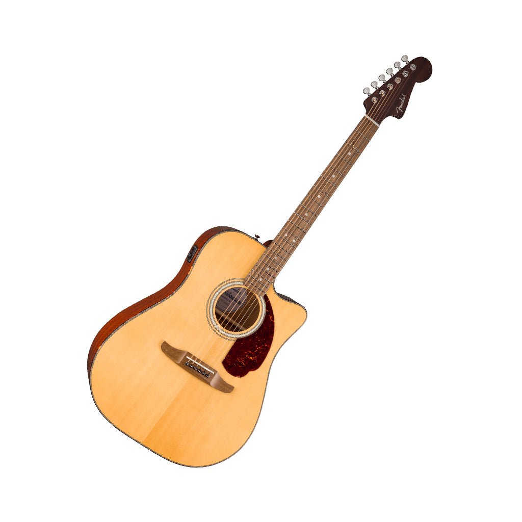 Fender California Deluxe Redondo CE Acoustic-Electric - Natural Acoustic Guitars Sky Music