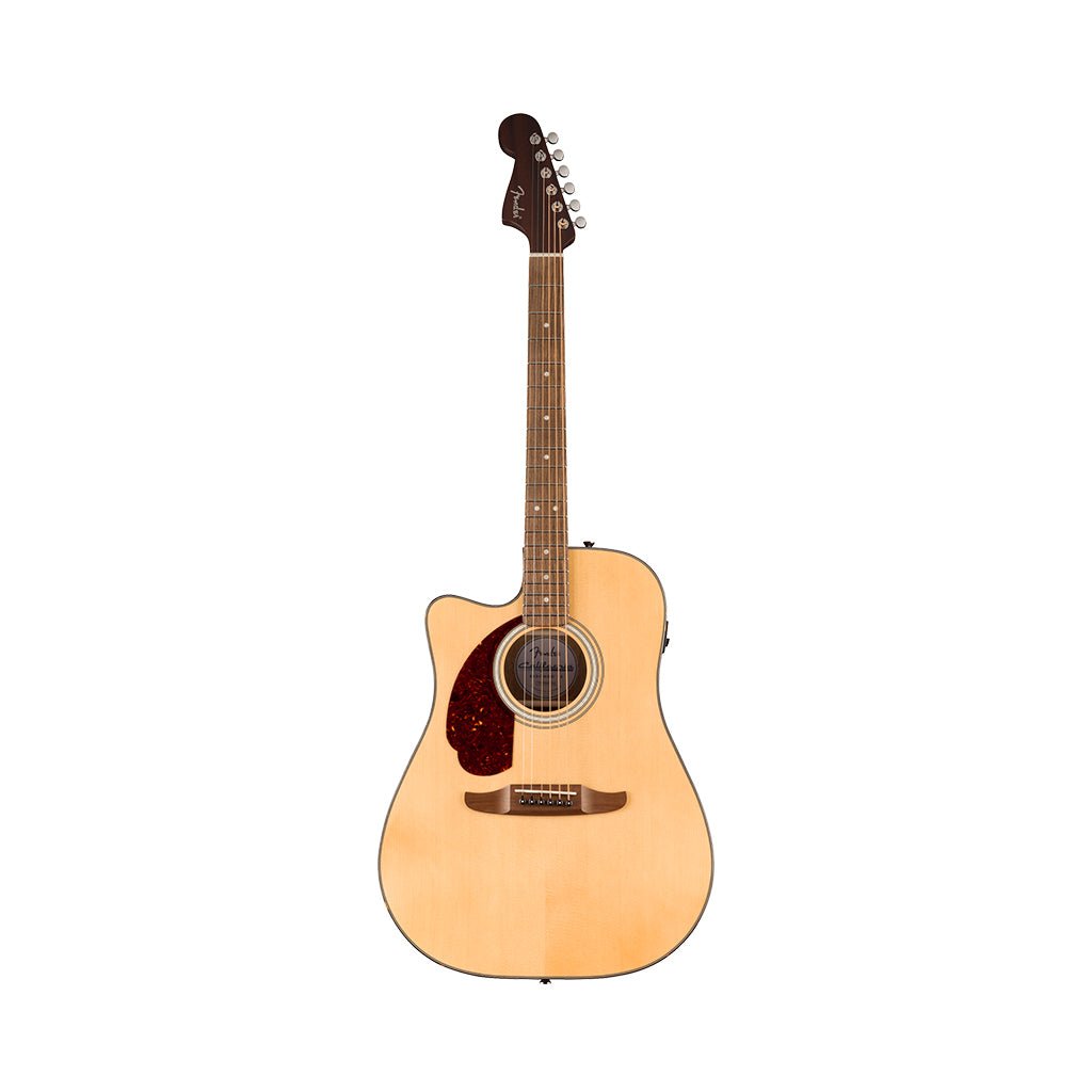 Fender California Deluxe Redondo CE Left Handed Acoustic-Electric - Natural Acoustic Guitars Sky Music