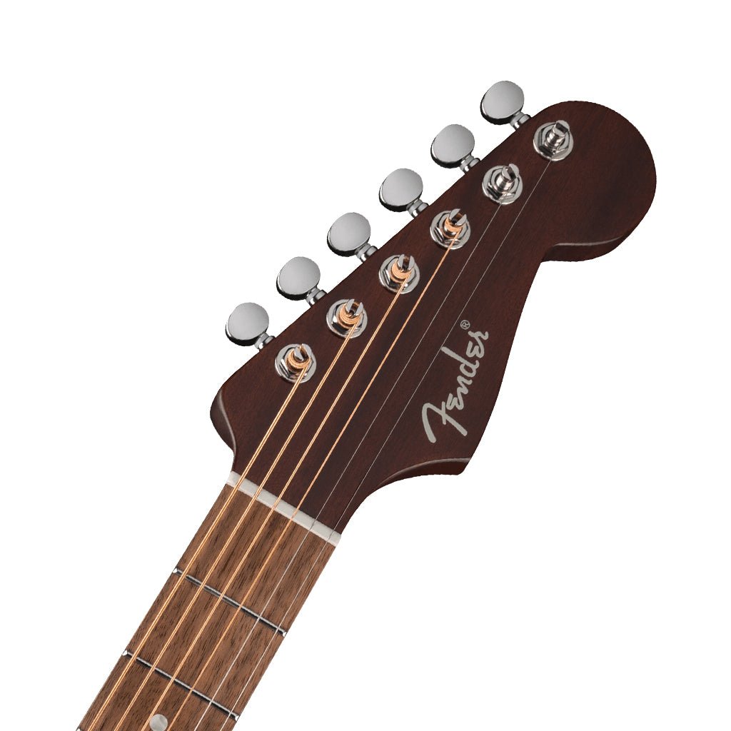 Fender California Deluxe Redondo Jr. E Mahogany Acoustic-Electric - Natural Acoustic Guitars Sky Music