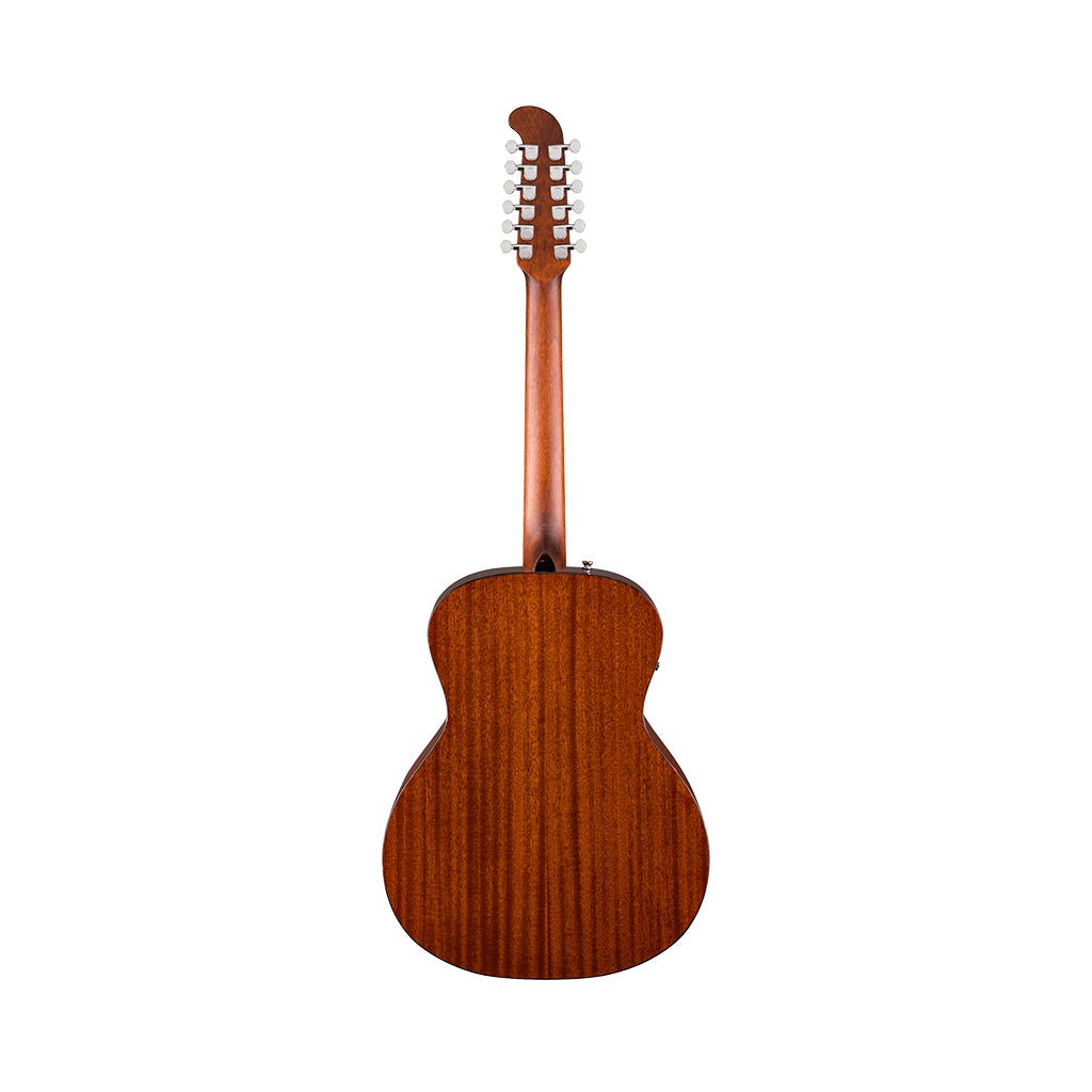 Fender California Deluxe Villager E 12-String Acoustic-Electric - Honey Sunburst Acoustic Guitars Sky Music