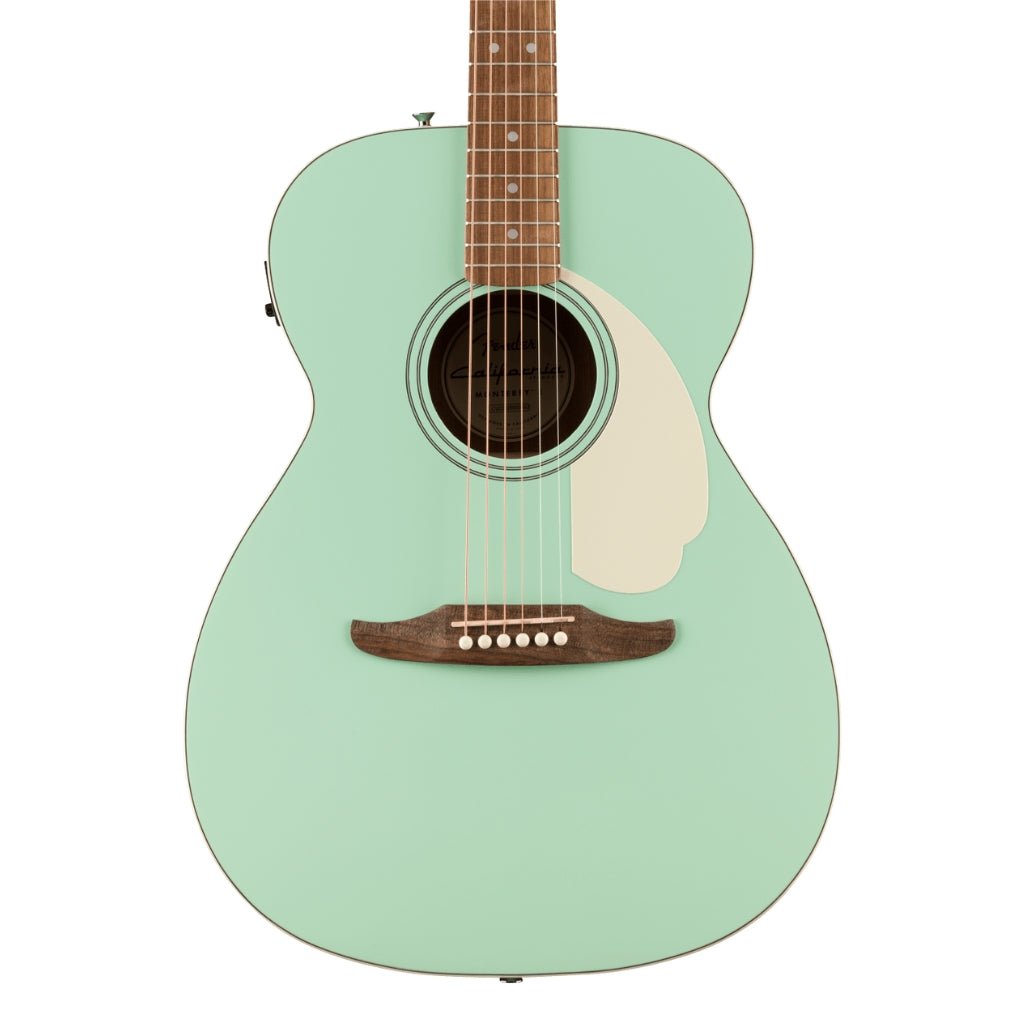 Fender California Standard Monterey E Acoustic-Electric Guitar - Surf Green Acoustic Guitars Sky Music