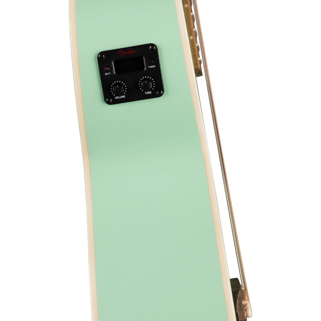 Fender California Standard Monterey E Acoustic-Electric Guitar - Surf Green Acoustic Guitars Sky Music