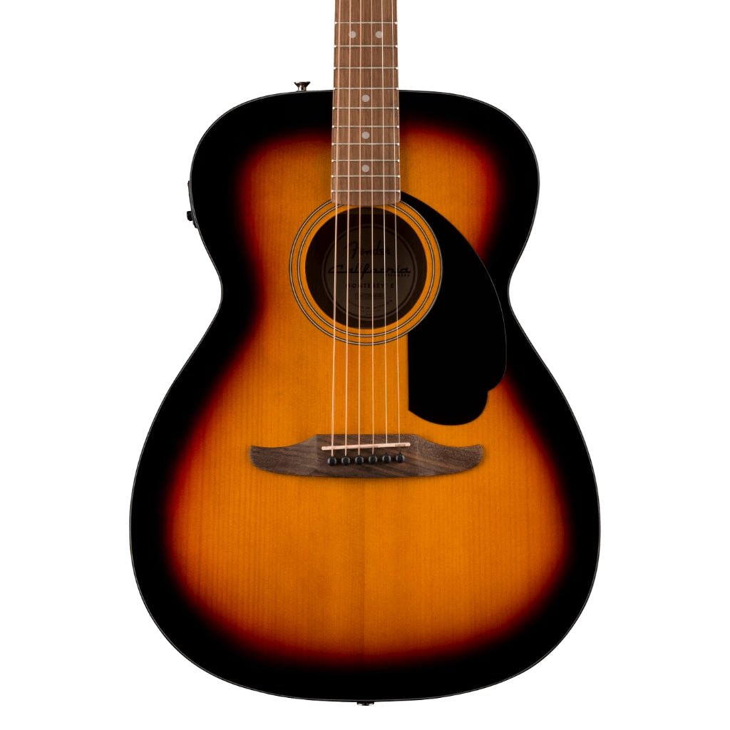 Fender California Standard Monterey E Acoustic Guitar - 3-Color Sunburst, Spruce Top Acoustic Guitars Sky Music