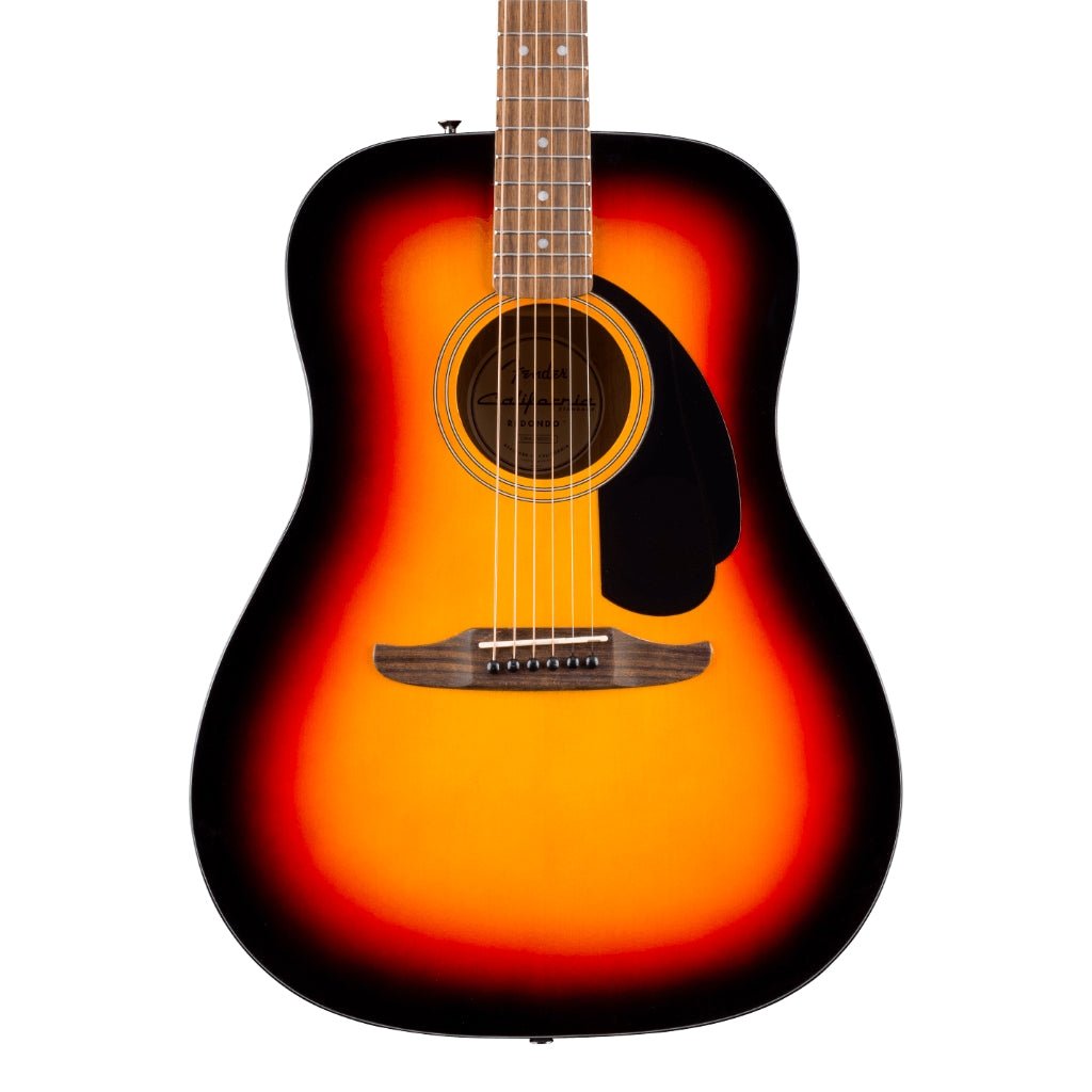 Fender California Standard Redondo Acoustic Guitar - 3-Color Sunburst, Spruce Top Acoustic Guitars Sky Music
