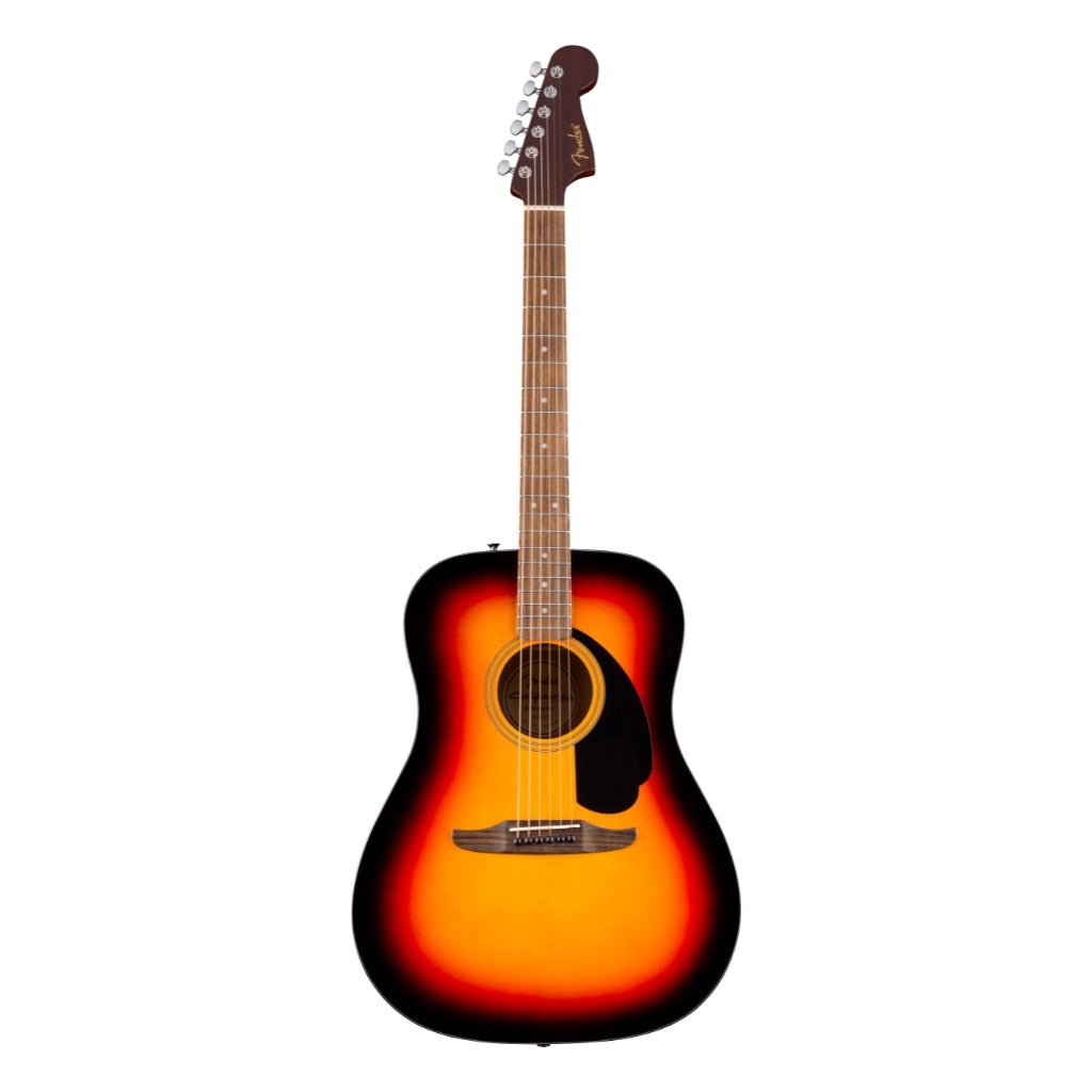 Fender California Standard Redondo Acoustic Guitar - 3-Color Sunburst, Spruce Top Acoustic Guitars Sky Music