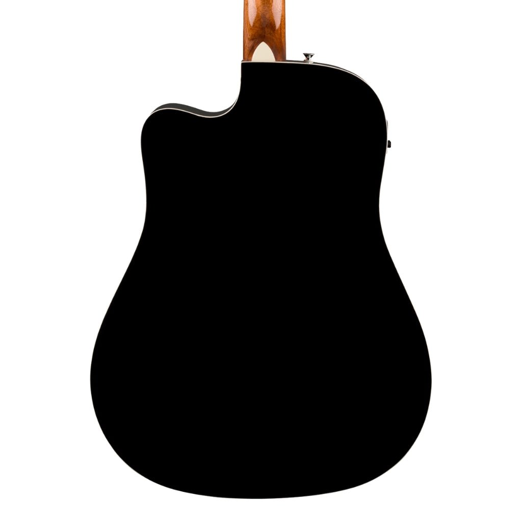 Fender California Standard Redondo CE Acoustic-Electric Guitar - Black, Spruce Top Acoustic Guitars Sky Music