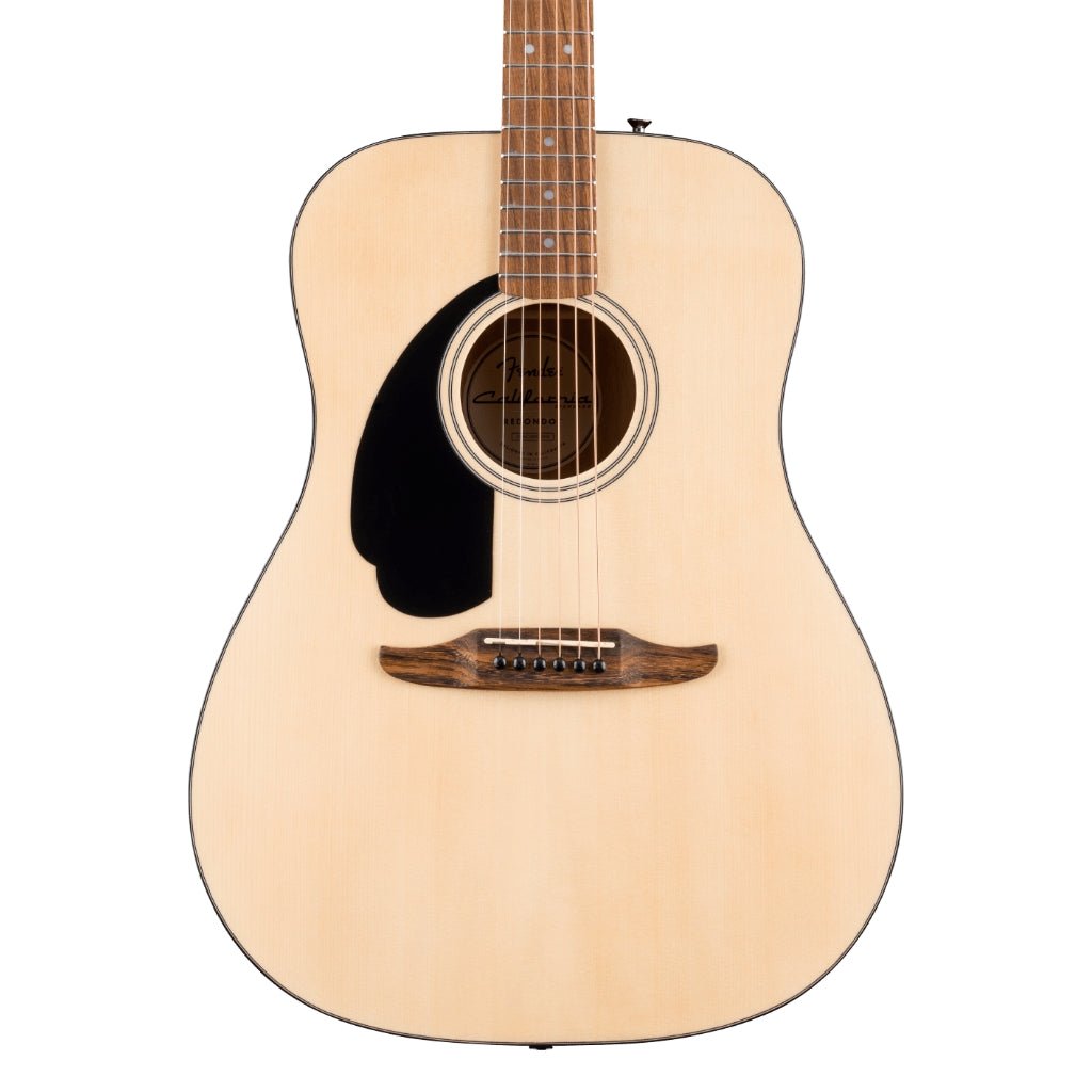 Fender California Standard Redondo Left-Handed Acoustic Guitar - Natural, Spruce Top Acoustic Guitars Sky Music