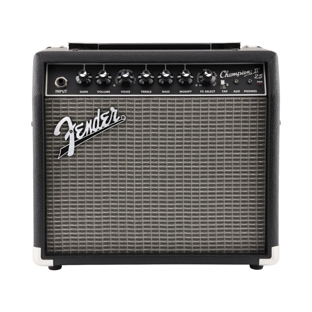 Fender Champion II 25-watt 1 x 8-inch Combo Amplifier Electric Guitar Amplifiers Sky Music