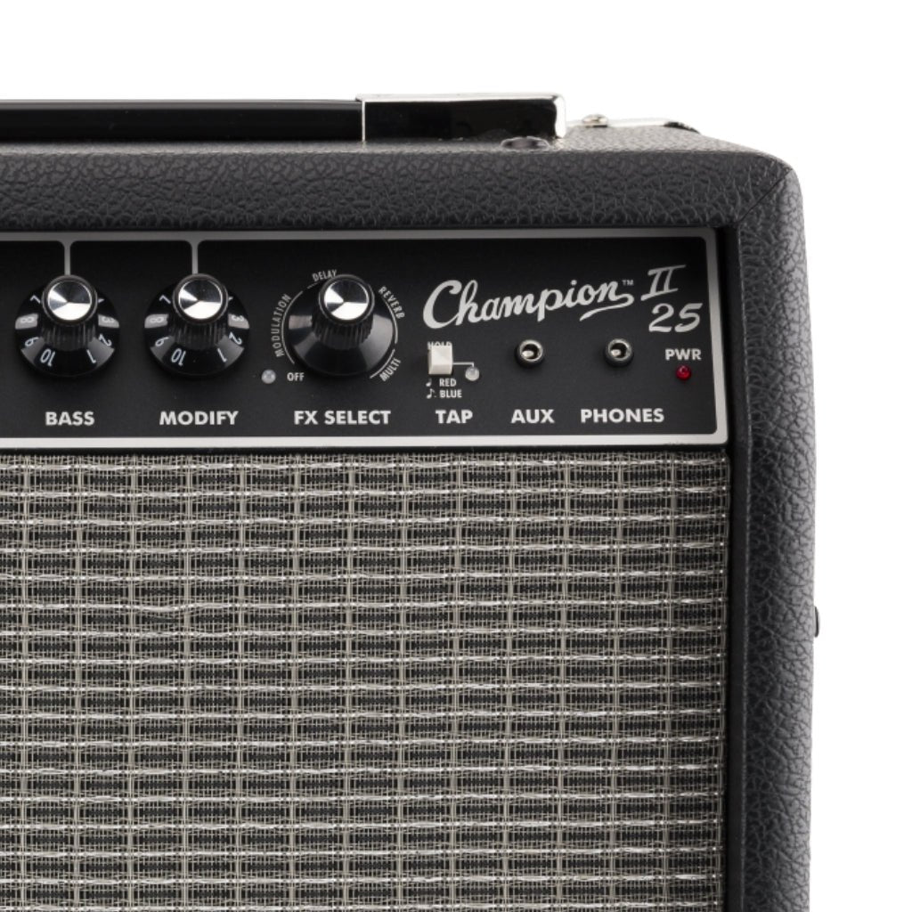 Fender Champion II 25-watt 1 x 8-inch Combo Amplifier Electric Guitar Amplifiers Sky Music