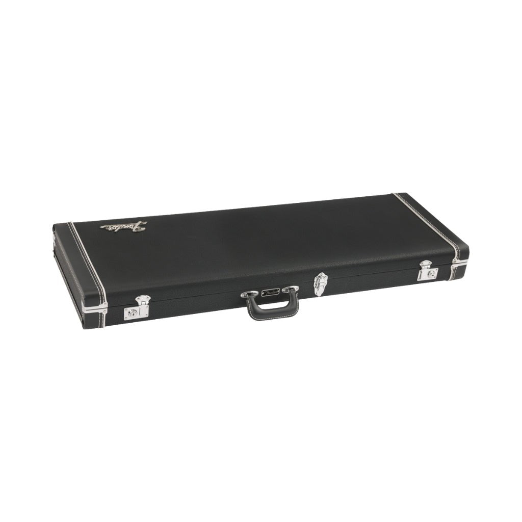 Fender Classic Series Left-Hand Wood Case - Strat/Tele, Black Electric Guitar Cases & Gigbags Sky Music