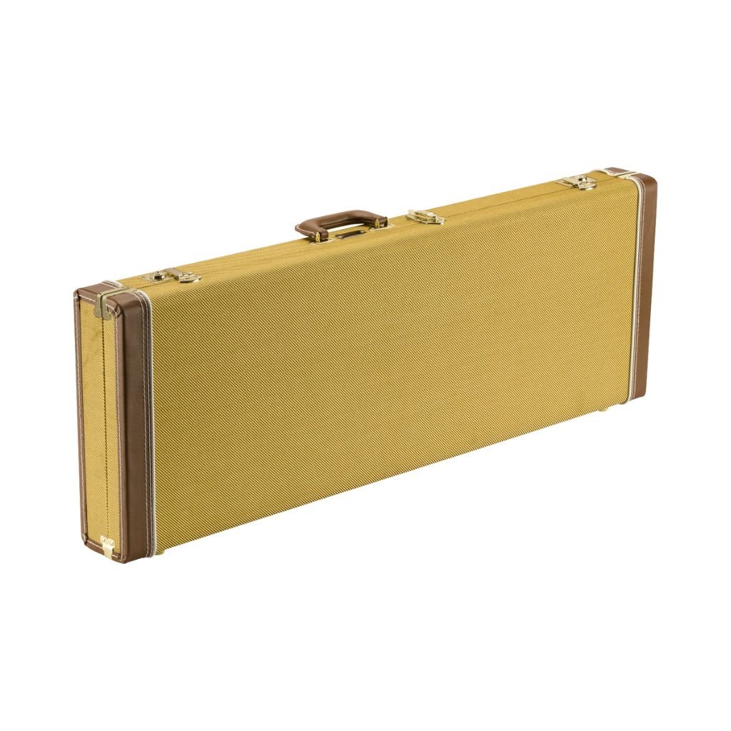 Fender Classic Series Wood Case for Strat/Tele - Tweed Electric Guitar Cases Sky Music
