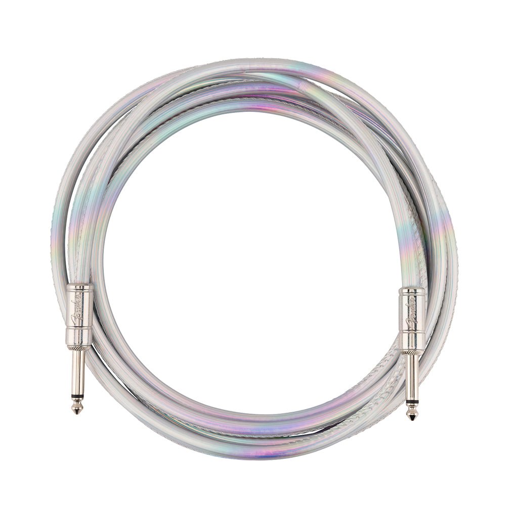 Fender Contour 10ft Instrument Cable - Iridescent Instrument Cables Sky Music
