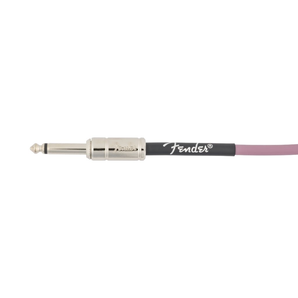 Fender Contour Series Instrument Cable - Burgundy Mist, 18.6 feet Instrument Cables Sky Music