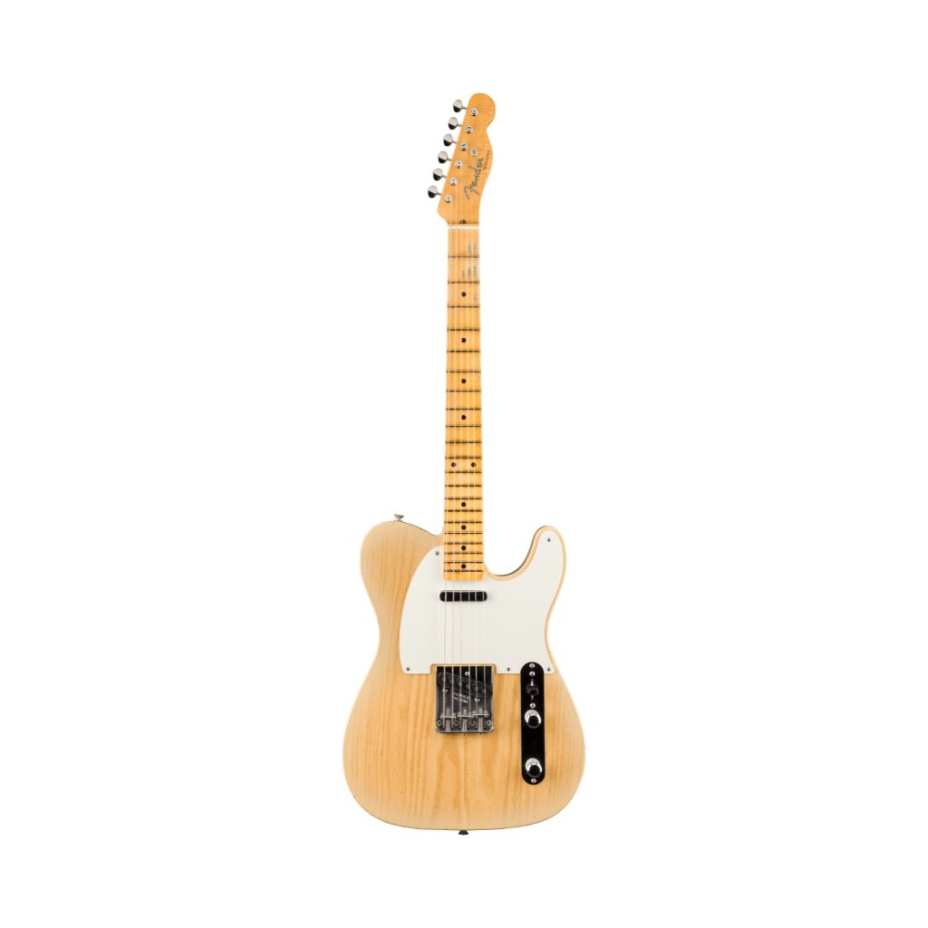 Fender Custom Shop 1955 Telecaster Journeyman Relic with Closet Classic Hardware - Super Aged Natural Blonde Electric Guitars Sky Music