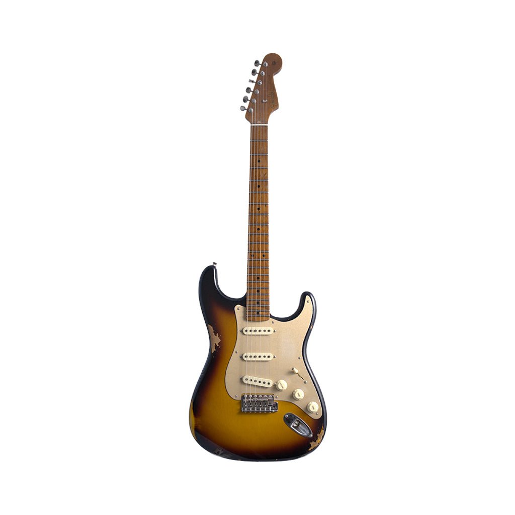 Fender Custom Shop 1956 Stratocaster Closet Classic Electric Guitar - 2-Tone Sunburst Electric Guitars Sky Music