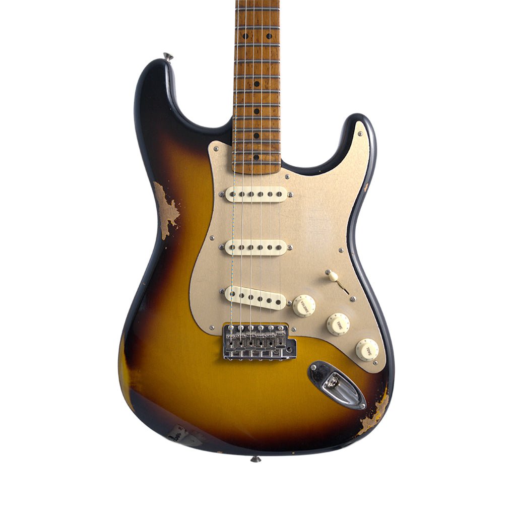 Fender Custom Shop 1956 Stratocaster Closet Classic Electric Guitar - 2-Tone Sunburst Electric Guitars Sky Music