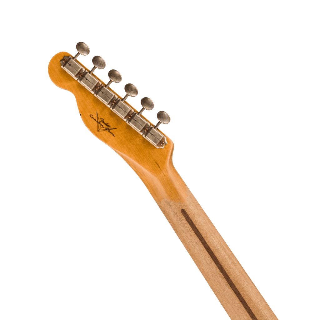 Fender Custom Shop 1959 Telecaster Journeyman Relic - Faded Aged Chocolate 3 colour Sunburst Electric Guitars Sky Music