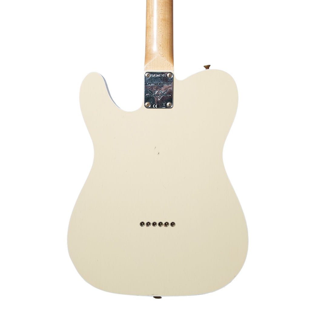Fender Custom Shop 1960 Telecaster Custom Journeyman Relic - Vintage White Electric Guitars Sky Music