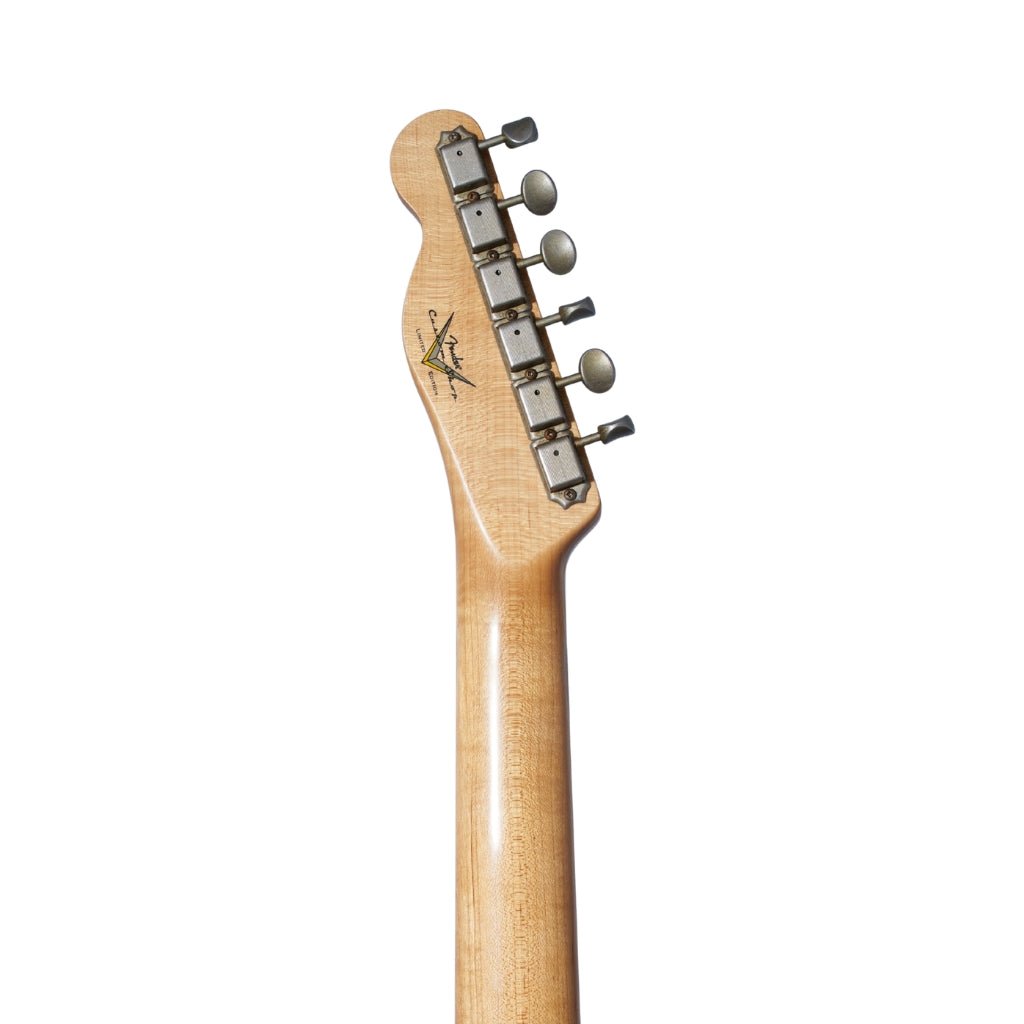 Fender Custom Shop 1960 Telecaster Custom Journeyman Relic - Vintage White Electric Guitars Sky Music