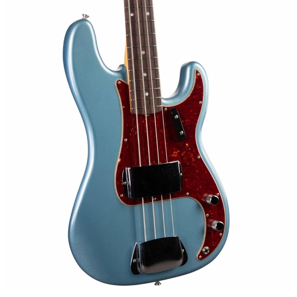 Fender Custom Shop 1965 Precision Bass DLX Closet Classic - Blue Agave Bass Guitars Sky Music