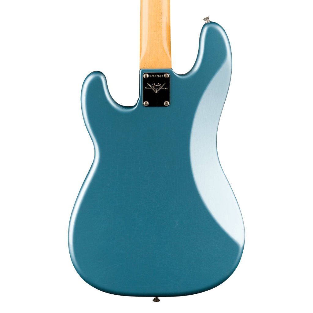 Fender Custom Shop 1965 Precision Bass DLX Closet Classic - Blue Agave Bass Guitars Sky Music
