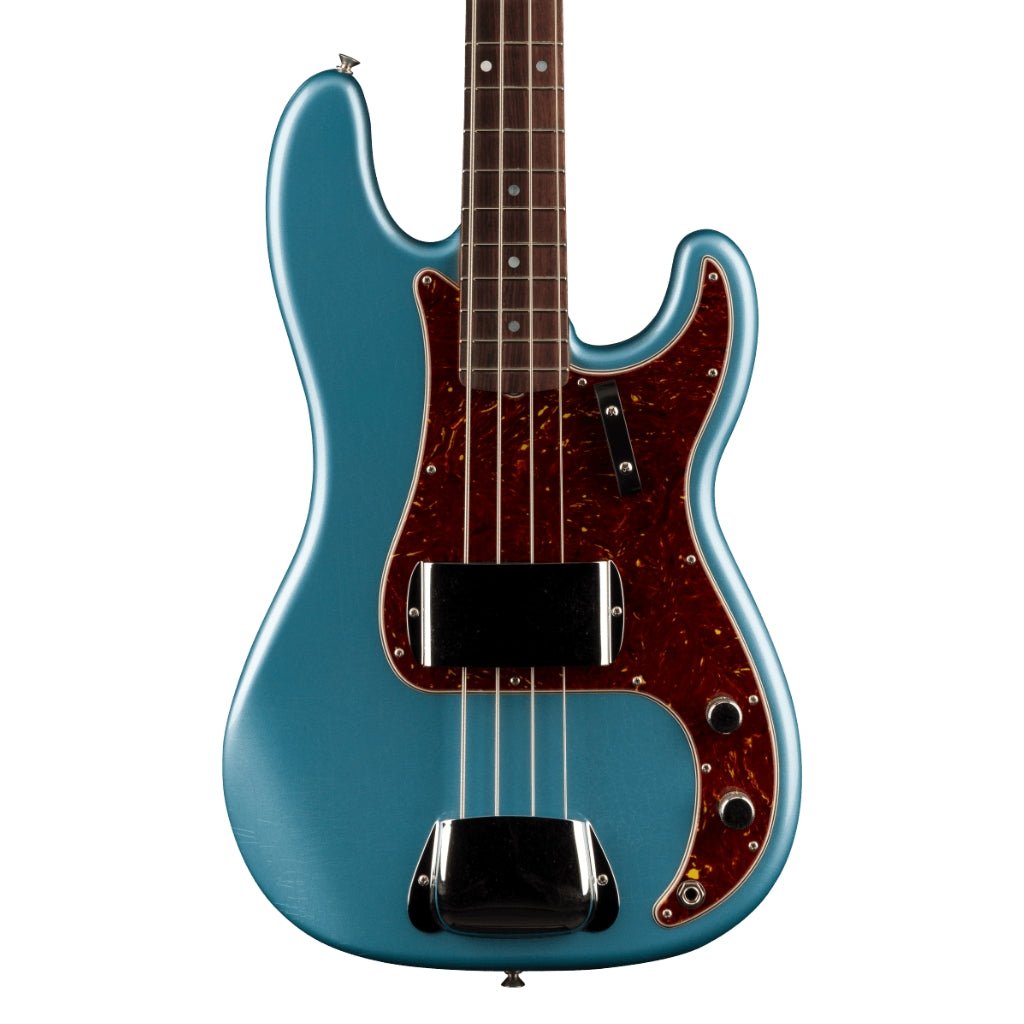 Fender Custom Shop 1965 Precision Bass DLX Closet Classic - Blue Agave Bass Guitars Sky Music