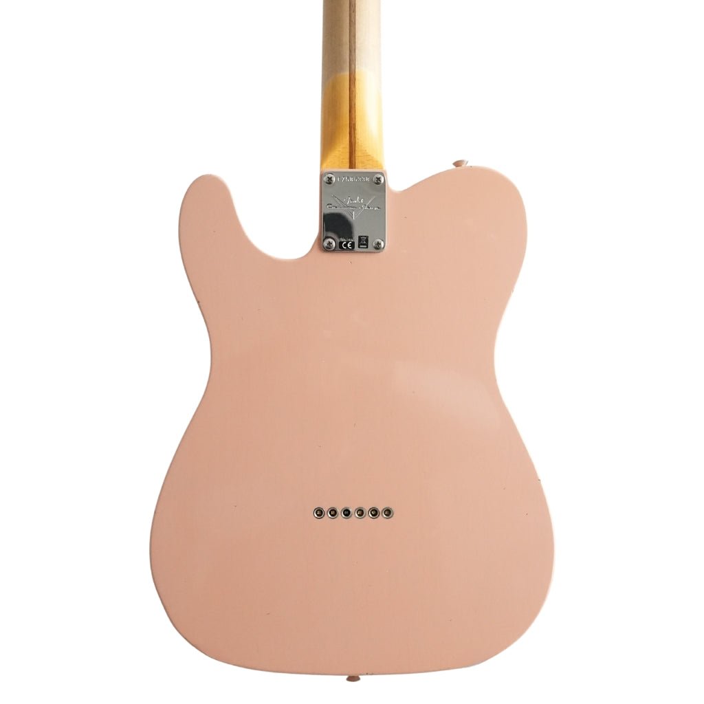Fender Custom Shop '55 Telecaster Journeyman Relic Electric Guitar - Shell Pink Electric Guitars Sky Music
