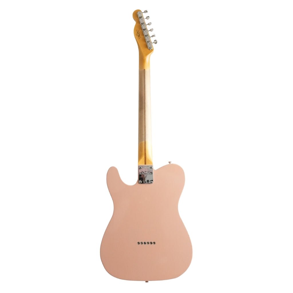 Fender Custom Shop '55 Telecaster Journeyman Relic Electric Guitar - Shell Pink Electric Guitars Sky Music