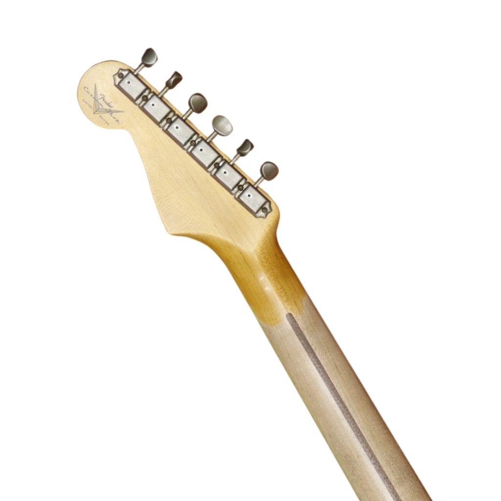 Fender Custom Shop B6 50s Stratocaster Relic Limited Edition Electric Guitar - Aged Black Electric Guitars Sky Music
