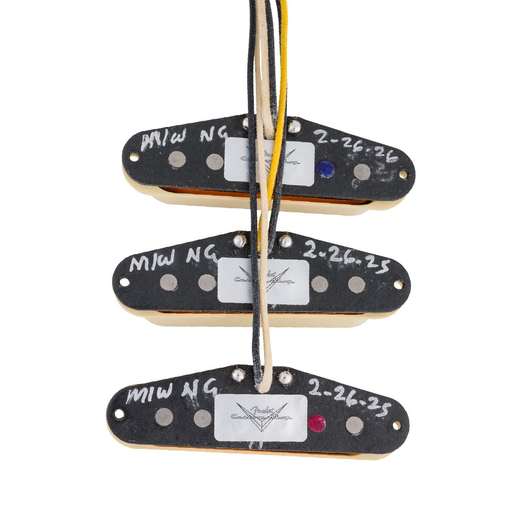 Fender Custom Shop Dual Mag II Stratocaster Pickups - Set of 3 Electric Guitar Pickups Sky Music
