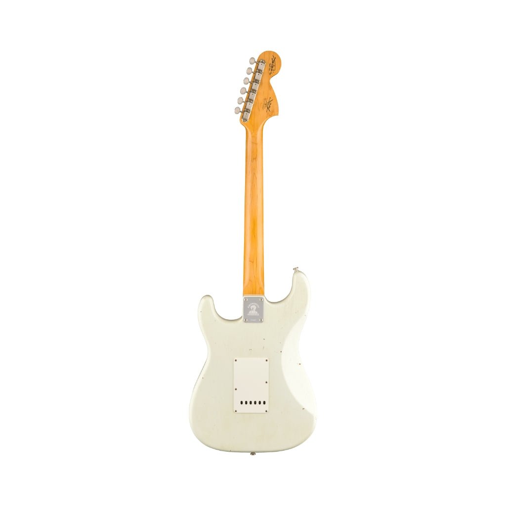 Fender Custom Shop Jimi Hendrix Voodoo Child Strat Journeyman Relic - Olympic White Electric Guitars Sky Music