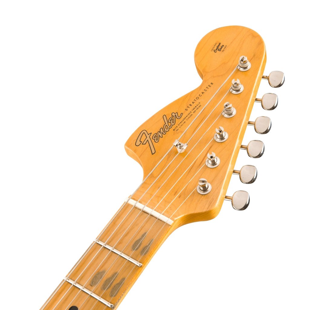 Fender Custom Shop Jimi Hendrix Voodoo Child Strat Journeyman Relic - Olympic White Electric Guitars Sky Music